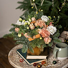 Композиция из цветов «Яблочный штрудель»