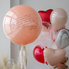 Большой стеклянный шар «In Love» 24″