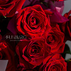 Монобукет из сортовых роз «Кармен»