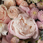 Авторский букет «Blush Pink» M