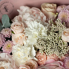 Авторский букет «Blush Pink» L