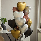Ассорти сердец из фольги «Great Love»