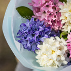 Букет из гиацинтов «Очарование весны»