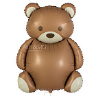 Шар из фольги «Мишка» (ретро)