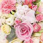 Настольная композиция в высокой вазе (вар. 4)