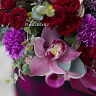 Корзина цветов «Ягодная фея»
