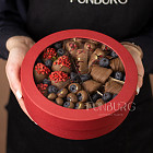 Набор свежих ягод и фруктов в шоколаде «Гурмэ»