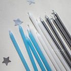 Свечи для торта «Небесный микс», 12 шт.