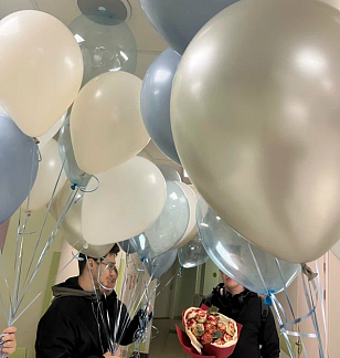 Воздушные шары под потолок «Туман»