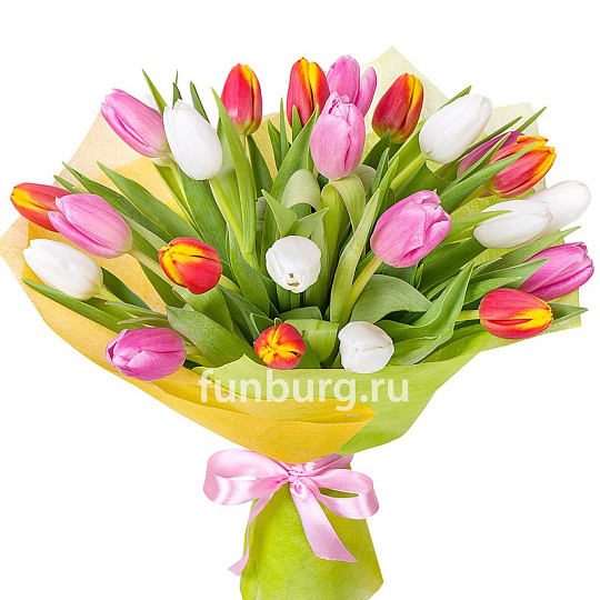 Букет тюльпанов «Женский день»
