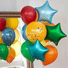 Связка воздушных шаров «В первый класс»