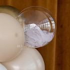 Бенто фотозона с мольбертом «White Gold»