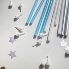 Свечи для торта «Небесный микс», 12 шт.