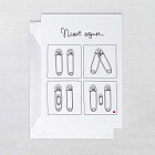 Открытка с конвертом «Булавочка (Плюс один)»