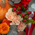 Корзина цветов «Вернисаж»