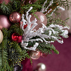 Цветы в шляпной коробке «Пряная вишня»