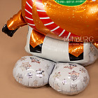 Ходящий шар «Олень в шарфике» (с воздухом)