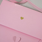 Конверт для денег «Сердечко» (розовый)