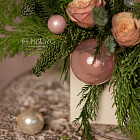 Цветы в конверте «Зимнее утро»