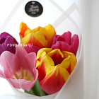 Мини-букет из тюльпанов «Мгновение»