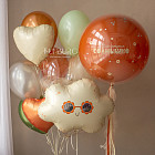 Шар из фольги «Облачко в очках»