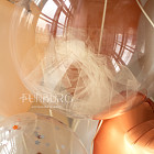 Большой шар с конфетти «Солнышко» 24″