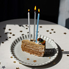 Свечи для торта «Небесный микс», 12 шт.