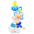 Фигура из шаров «Малыш с бутылочкой»