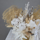 Готовая интерьерная композиция из сухоцветов №6