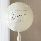 Большой стеклянный шар «Welcome Home (мальчик)» 24″