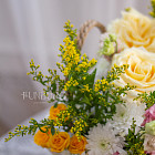 Корзина цветов «Солнечный полдень»