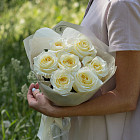 Монобукет из роз Candlelight XS