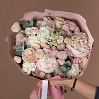Авторский букет «Blush Pink» M