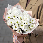 Букет хризантем «Простая красота»