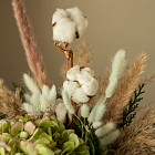 Композиция из сухоцветов «Фисташка»