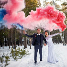 Цветной дым «Голубой» 4 шт