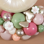 Фигура из шаров с цифрой «Spring Blush»