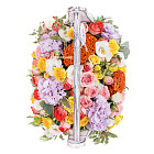 Композиция в деревянном ящике «Палитра лета»