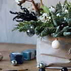 Цветы в декоративном мешке «Аляска»