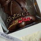 Колокольчик из бельгийского шоколада (тёмный шоколад)