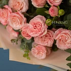 Букет пионовидных роз «Влюбленность»