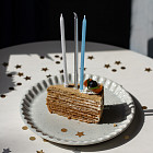 Свечи для торта «Небесный микс», 12 шт.