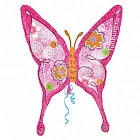 Шар из фольги «Цветочная бабочка»