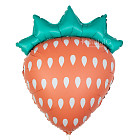 Шар из фольги «Клубника» (матовая)