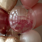 Набор: большой шар и связка «Marsala»