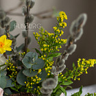 Пасхальная композиция в коробочке с гнёздышком