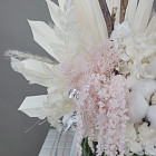 Готовая интерьерная композиция из сухоцветов №7