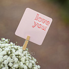 Цветы в стаканчике «Клубничный милкшейк» с клубникой в шоколаде