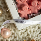 Пряничные человечки из бельгийского шоколада S (клубничный шоколад)