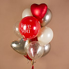 Связка шаров «First Love»